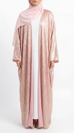 Load image into Gallery viewer, Amira Pink Abaya
