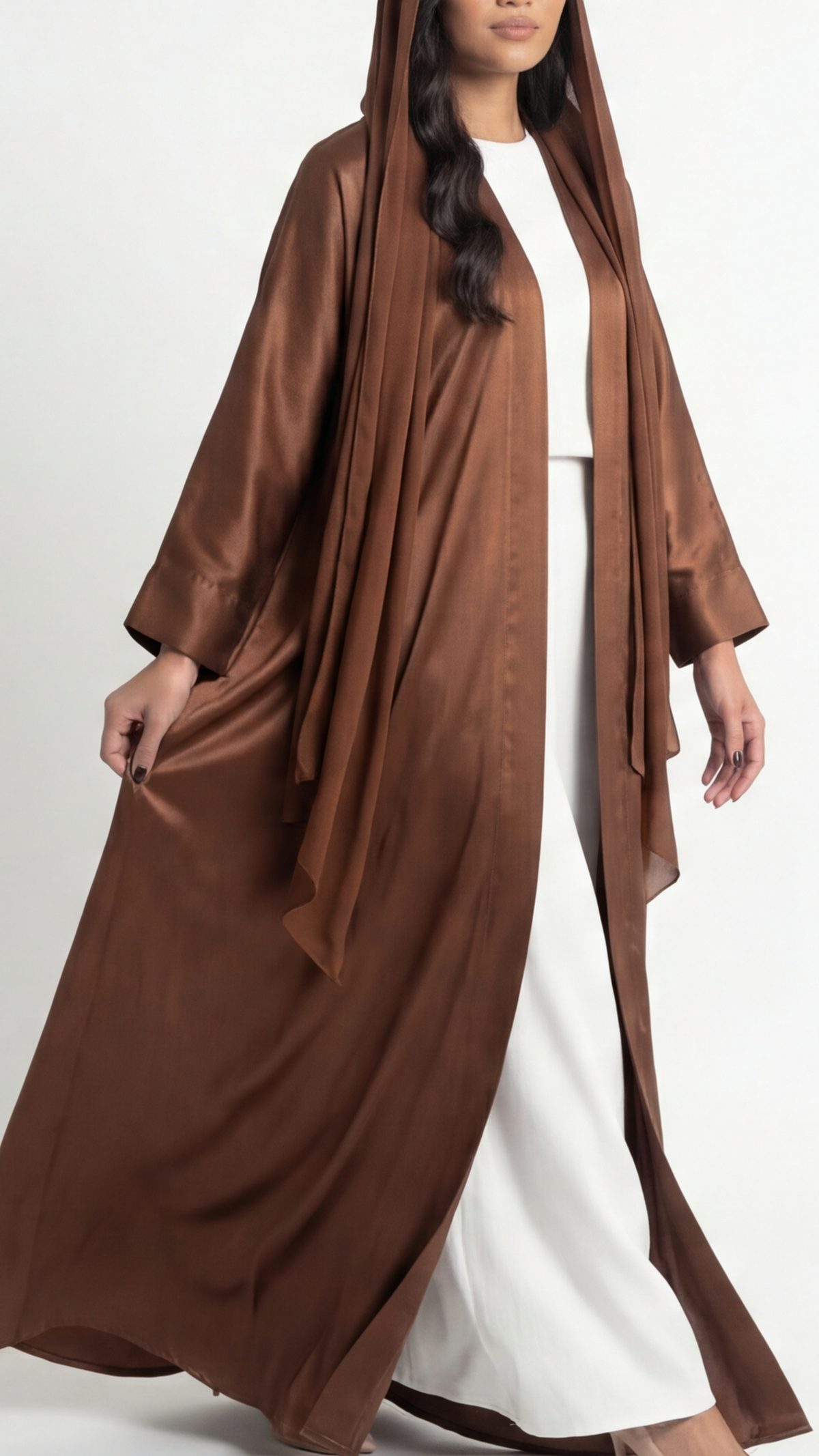 Dune brown everyday abaya