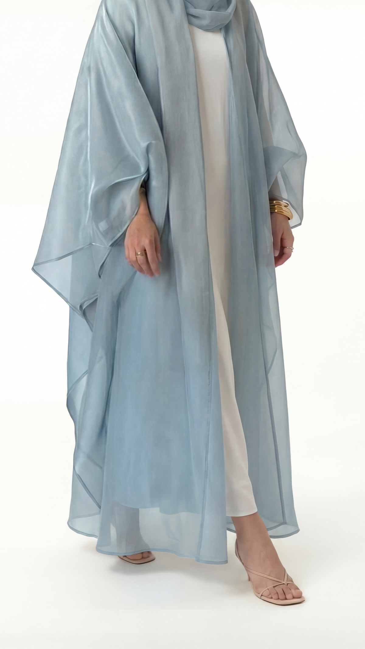 Zara blue abaya