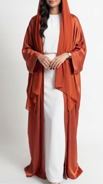 Load image into Gallery viewer, Dune Orange Everyday Abaya
