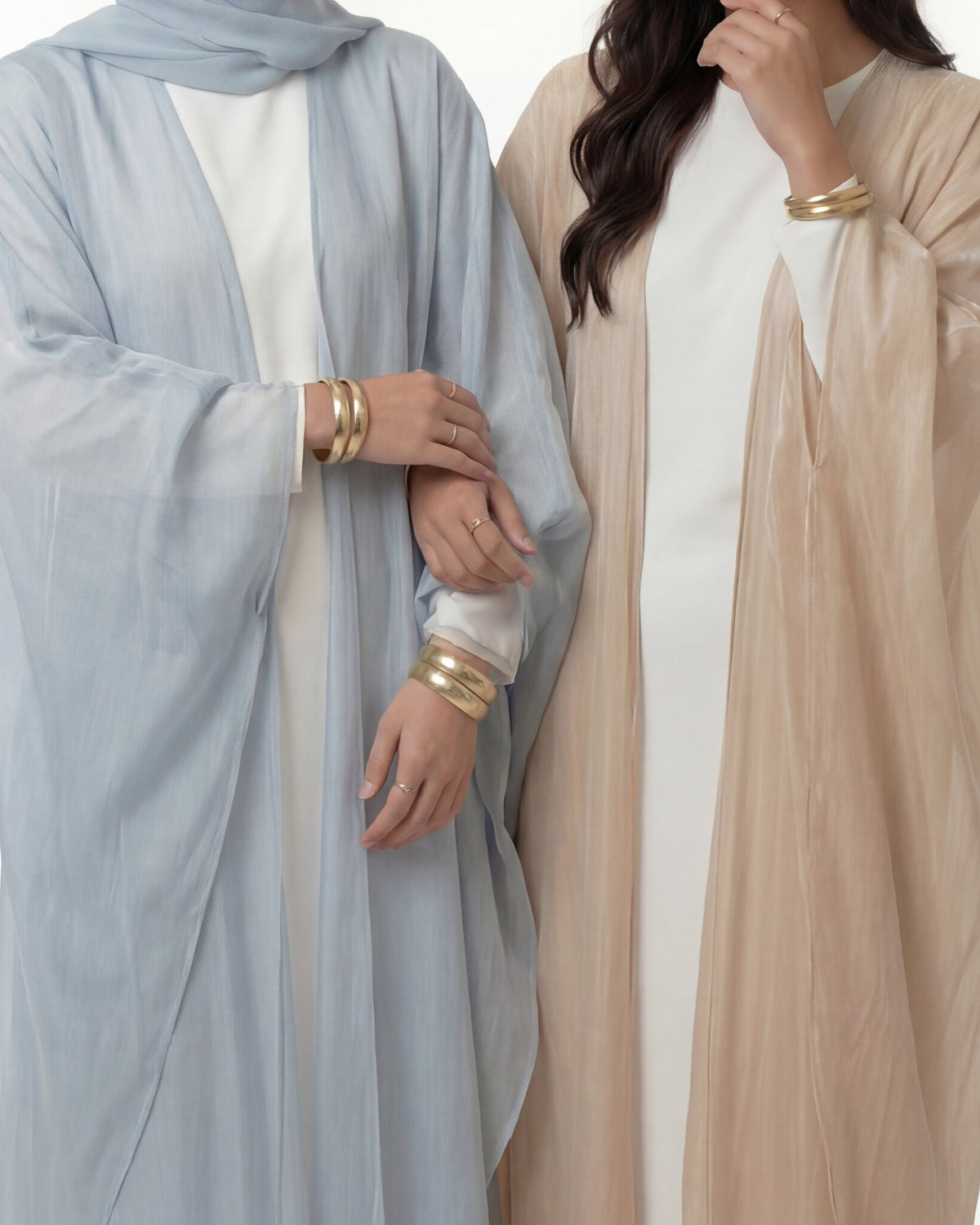 Sharafiya Abaya Philippines Zara Collection in Blue & Beige